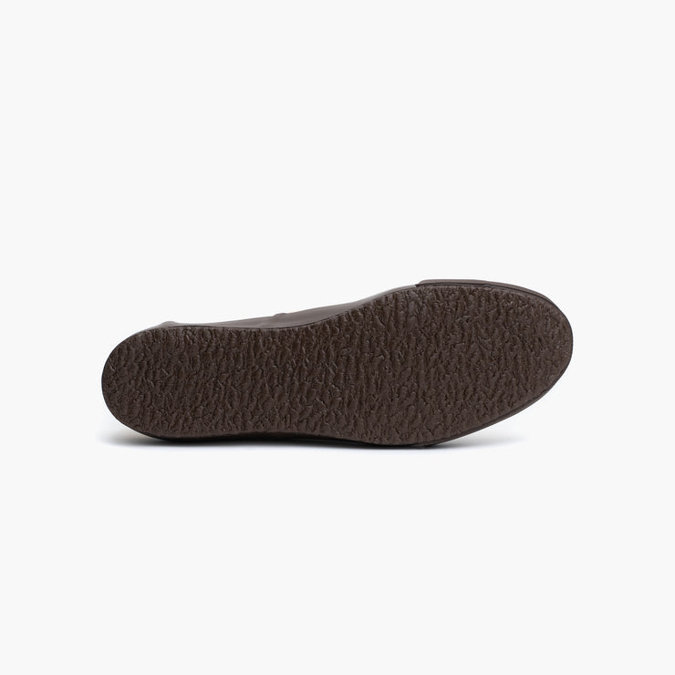 Oxford in Ecru-Brown