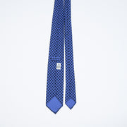 Printed Tie - Cornflower Blue