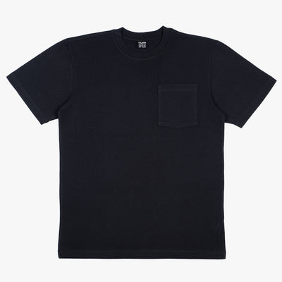 Solid One Pocket T-shirt - Faded Black