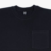 Solid One Pocket T-shirt - Faded Black
