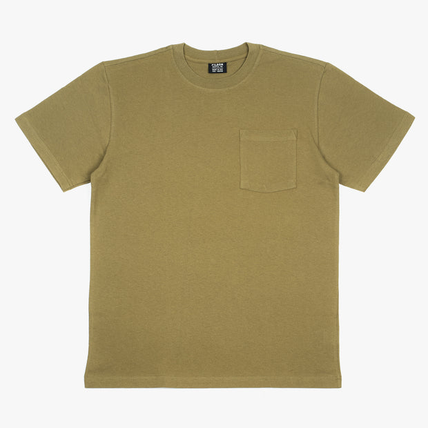Solid One Pocket T-shirt - Olive Drab