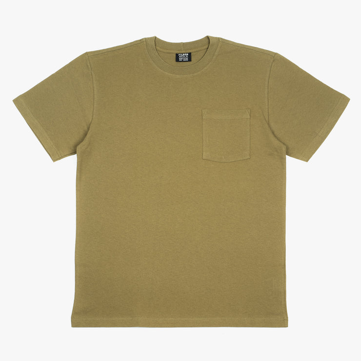 Solid One Pocket T-shirt - Olive Drab