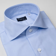 Dress Shirt in Light Blue Cotton