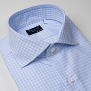Dress Shirt in Light Blue Gingham