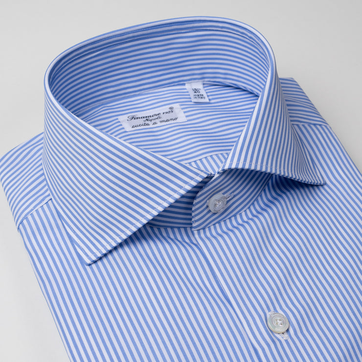 Dress Shirt in Blue Stripes