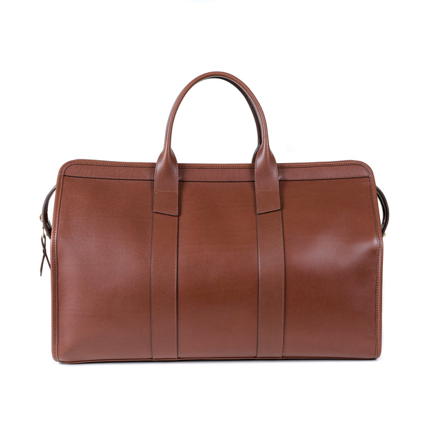 Signature Duffle Bag in Chestnut Harness Leather