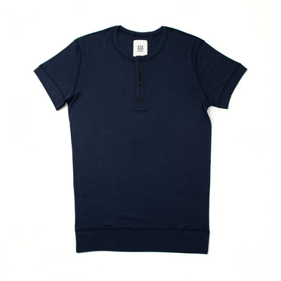 Luzien Henley Tee - Navy