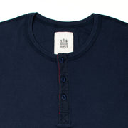 Luzien Henley Tee - Navy