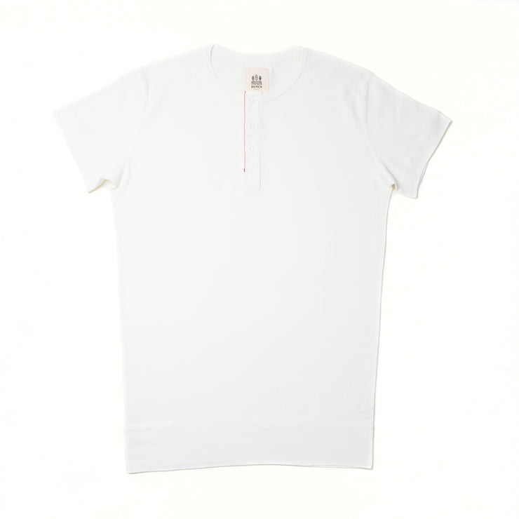 Luzien Henley Tee - White