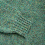 Crewneck Jumper in Space & Earth Shetland Wool