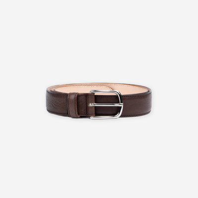 Casual belt in Brown Vachetta
