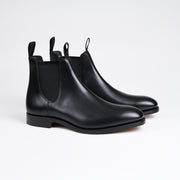 Apsley Chelsea boot in Black Calf
