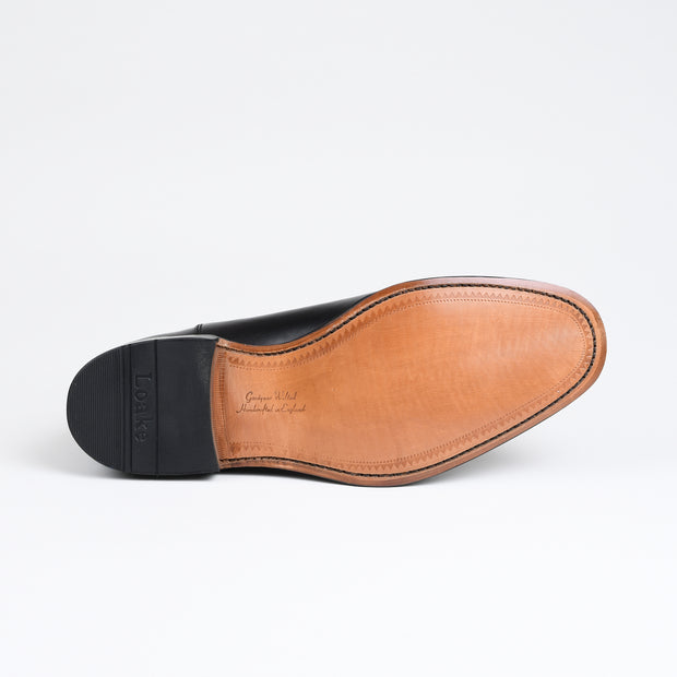 Apsley Chelsea boot in Black Calf