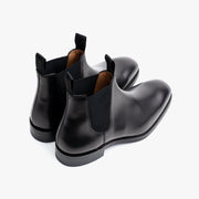 Chatsworth Chelsea Boot in Black Waxed Calf