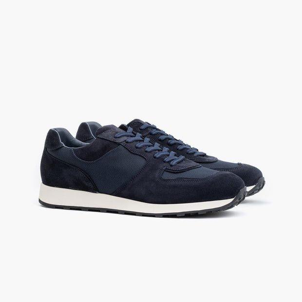 Foster in Navy Suede