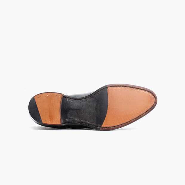 Hannover Cap Toe Oxford in Black Calf