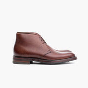 Lytham Chukka Boot in Oxblood Burnished Grain