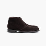 Pimlico Chukka Boot in Dark Brown Suede