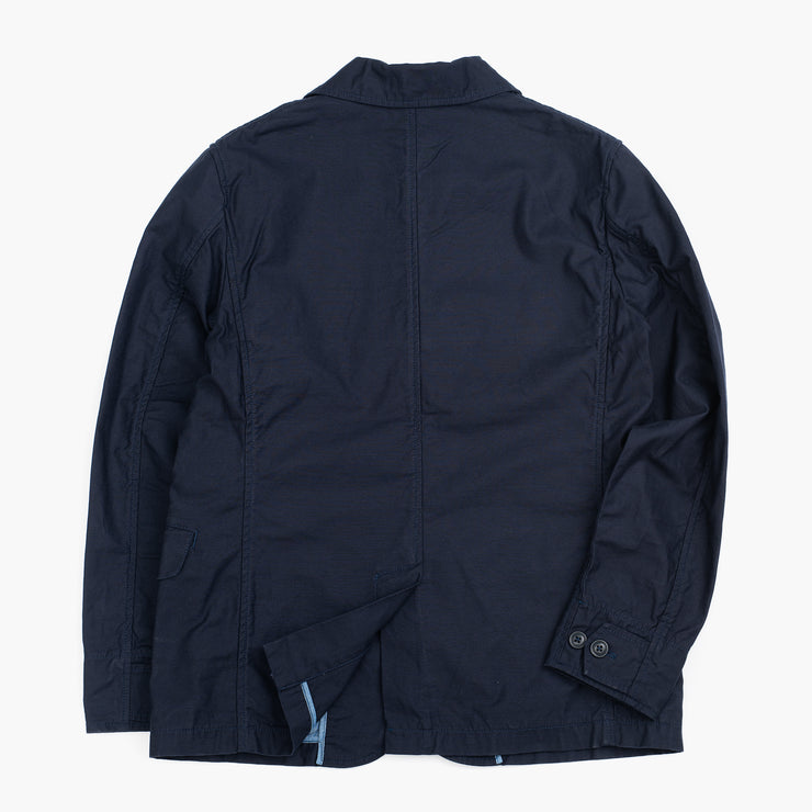 Bush Jacket in Navy Cotton