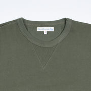 Heavy Loopwheeled Sweatshirt - Army Green