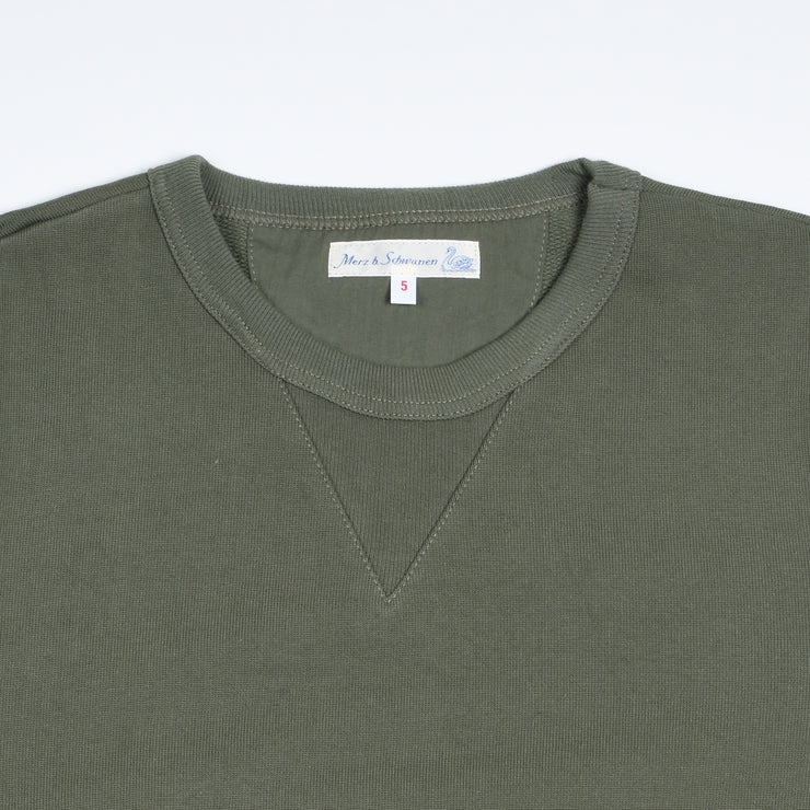 Heavy Sweatshirt - Army Green