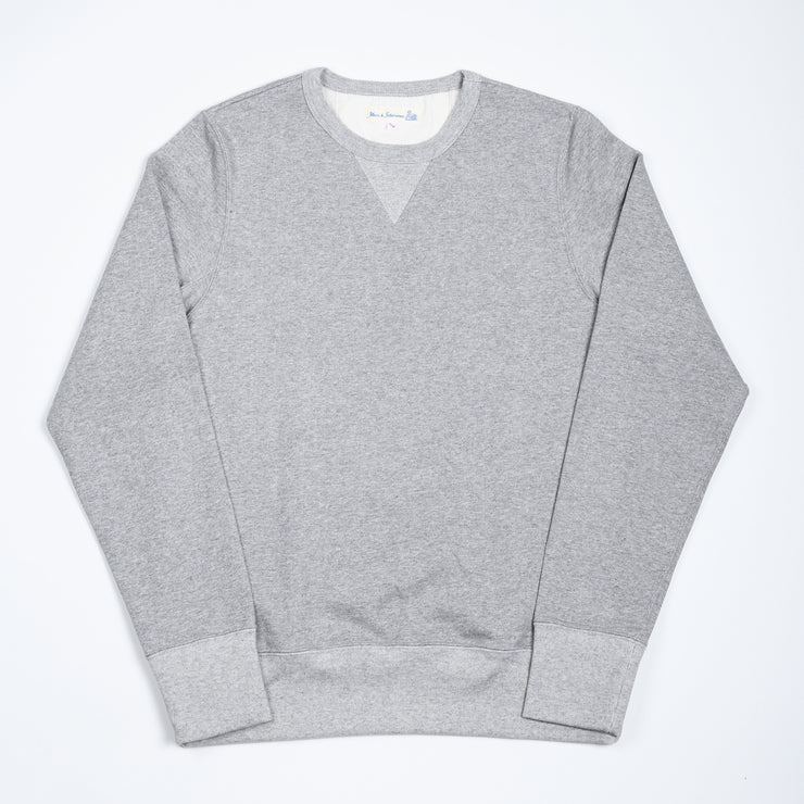 Heavy Loopwheeled Sweatshirt - Grey Melange