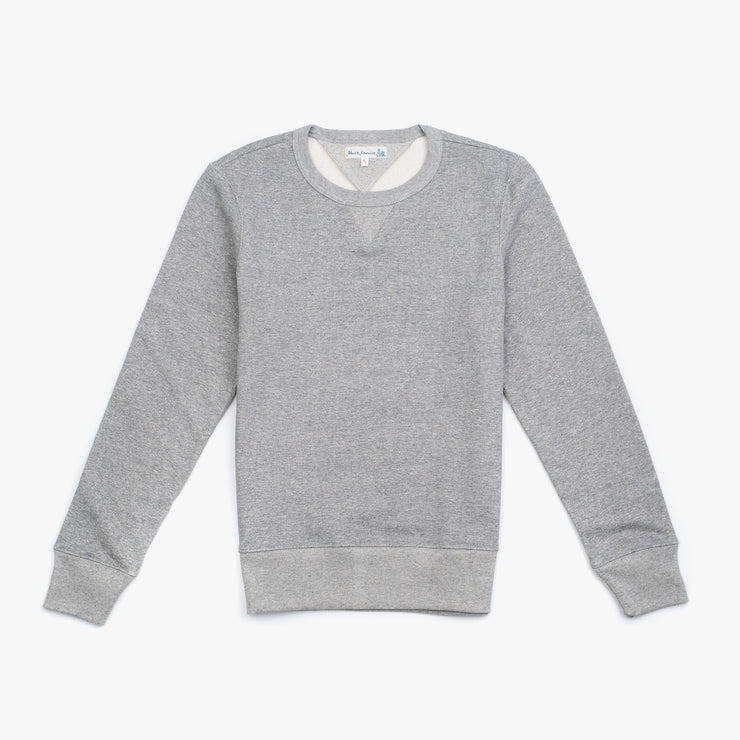 Sweatshirt in 12oz Gray Melange
