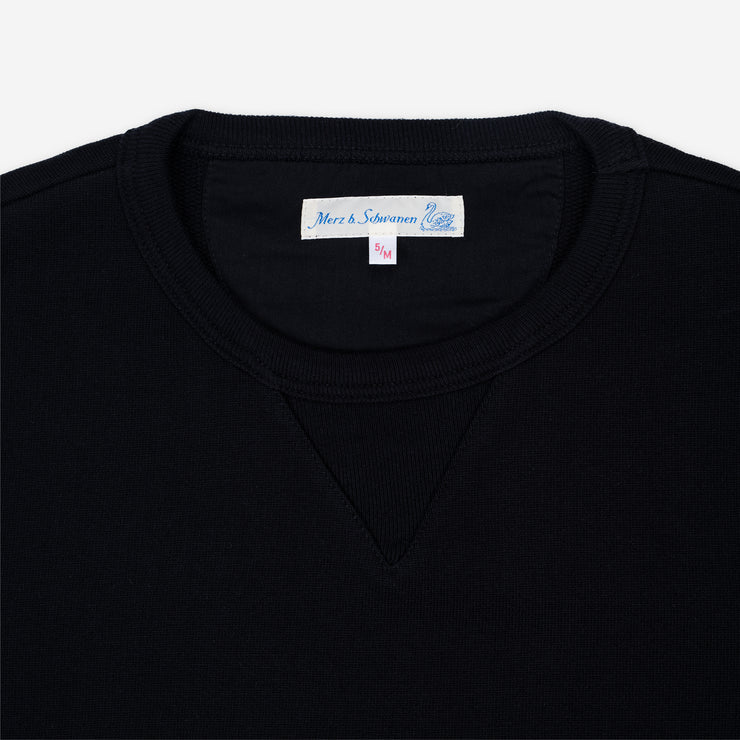 Heavy Loopwheeled Sweatshirt - Deep Black