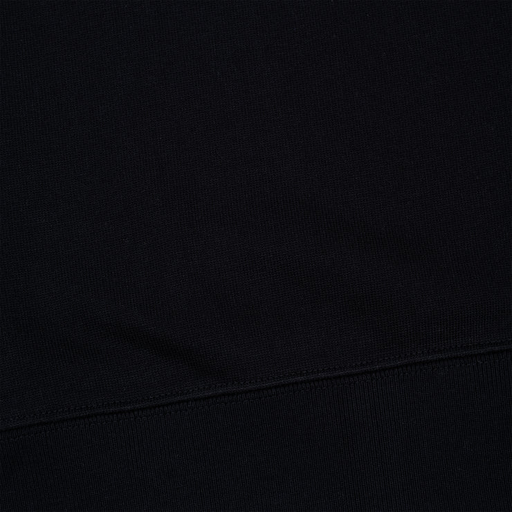 Heavy Loopwheeled Sweatshirt - Deep Black