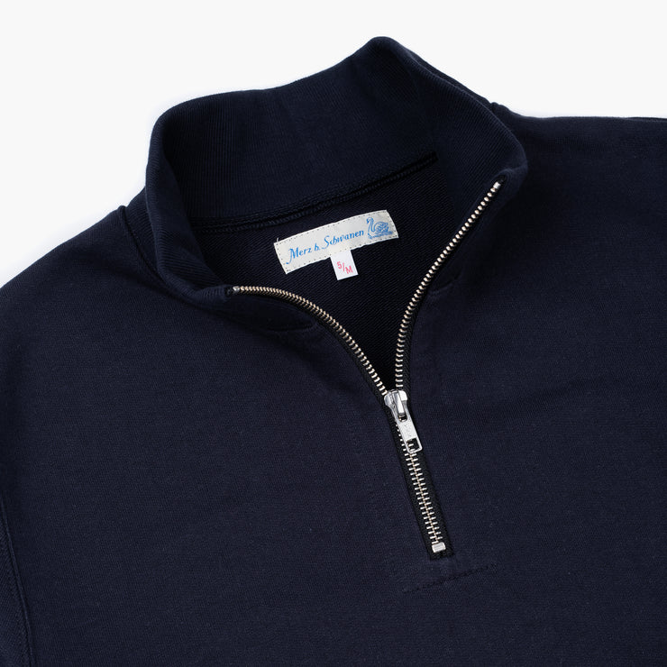 Zipped Sweatshirt 343Z.68 in 12oz Night Blue