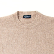 Italian Shaggy Dog Knit in Beige