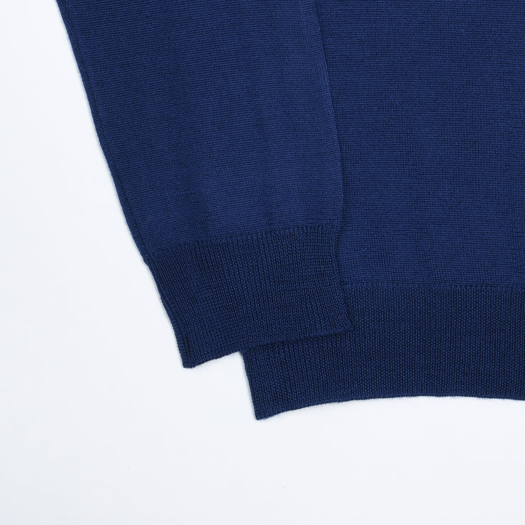 Extrafine Merino Crewneck - Blue