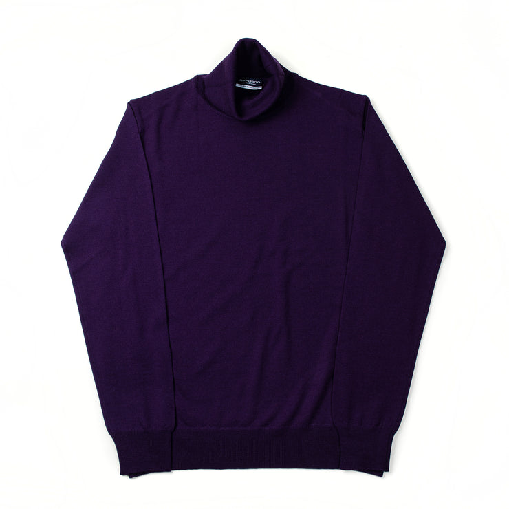 Extrafine Merino Rollneck - Violet