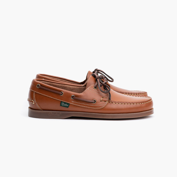 Barth Boat Shoes in Lis Whiskey