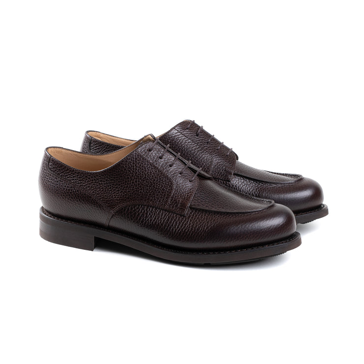 Chambord Derby in Cafe Grain Leather