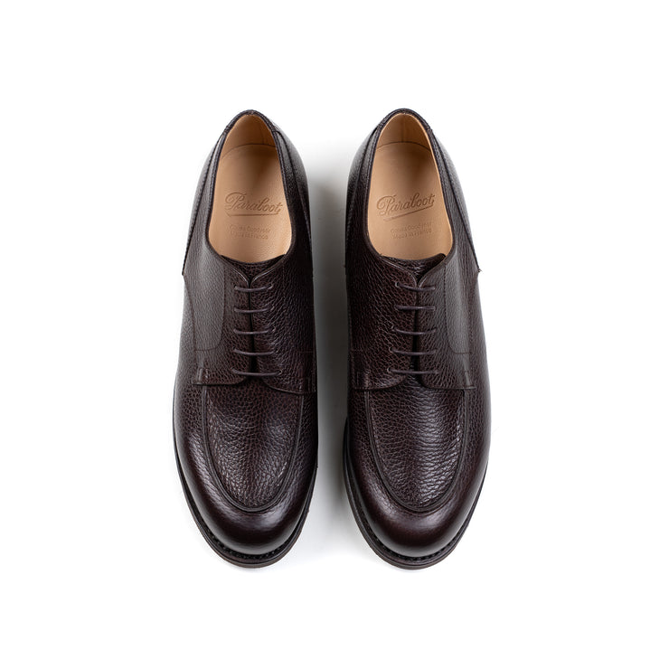 Chambord Derby in Cafe Grain Leather