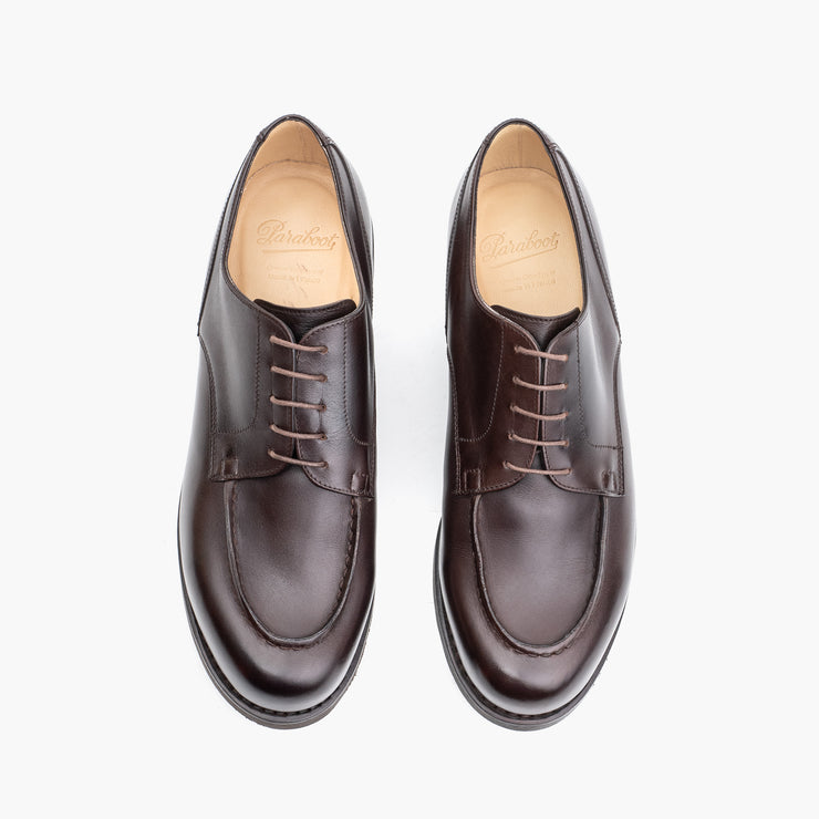 Chambord Derby in Cafe Calf Leather