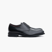 Lazare Plain toe Derby in Black Calf