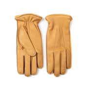 Deerskin Leather Glove - Natural Tan