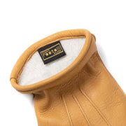 Deerskin Leather Glove - Natural Tan