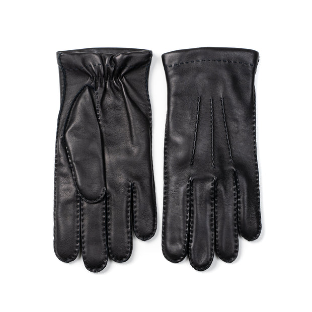 Lambskin Leather Glove - Black