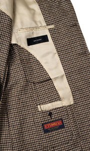 Houndstooth Sport Jacket in Wool & Cashmere