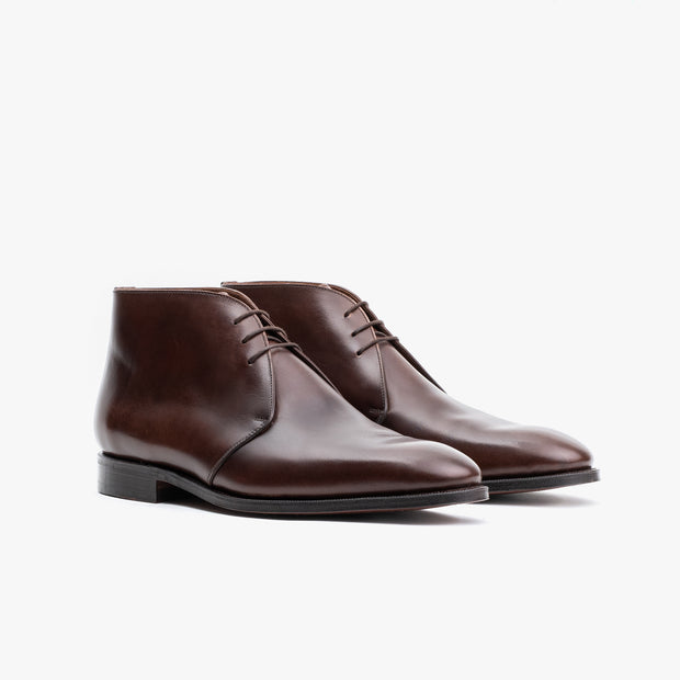 Chukka Boot in Dark Brown Calf