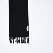 Large Wool Scarf - Black