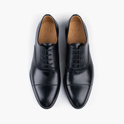 Cap Toe Oxford 112 in Black Calf