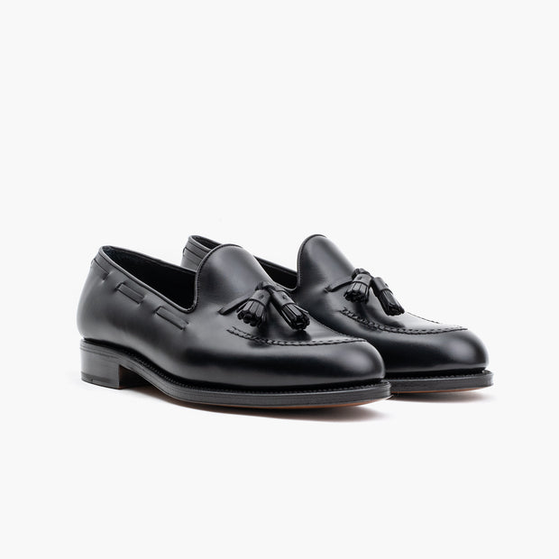 Tassel loafer 656 in Black Box Calf