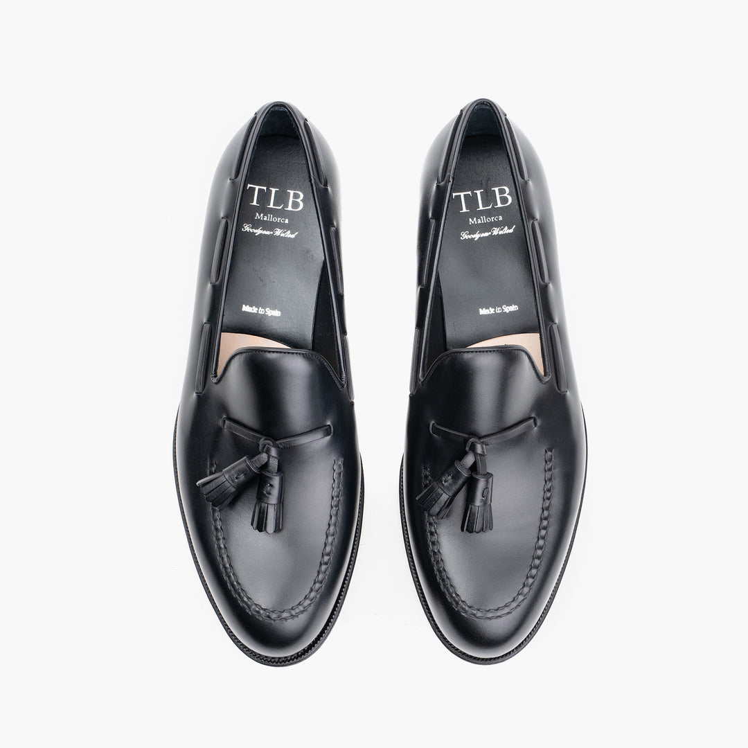 TLB Mallorca | Leather loafers | model Jones vegano Burgundy 656