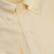 Classic Button-Down Shirt in Cream Oxford