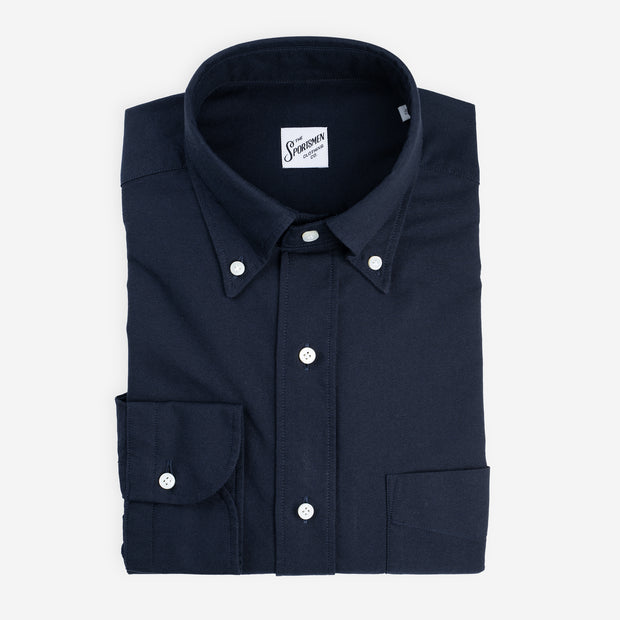 Classic Button-Down Shirt in Navy Oxford