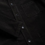 Workwear Jacket in Dark Brown Soft Corduroy